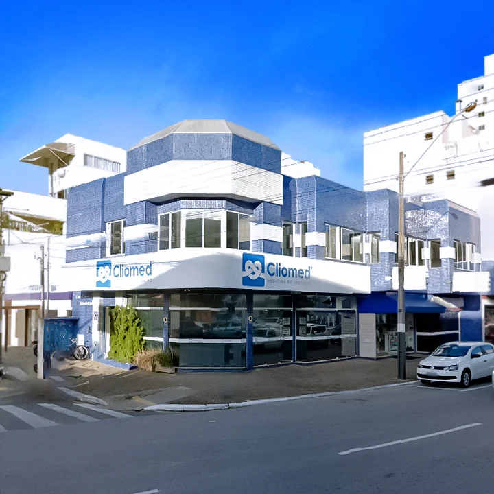 Fachada da unidade Cliomed Balneário Camboriú