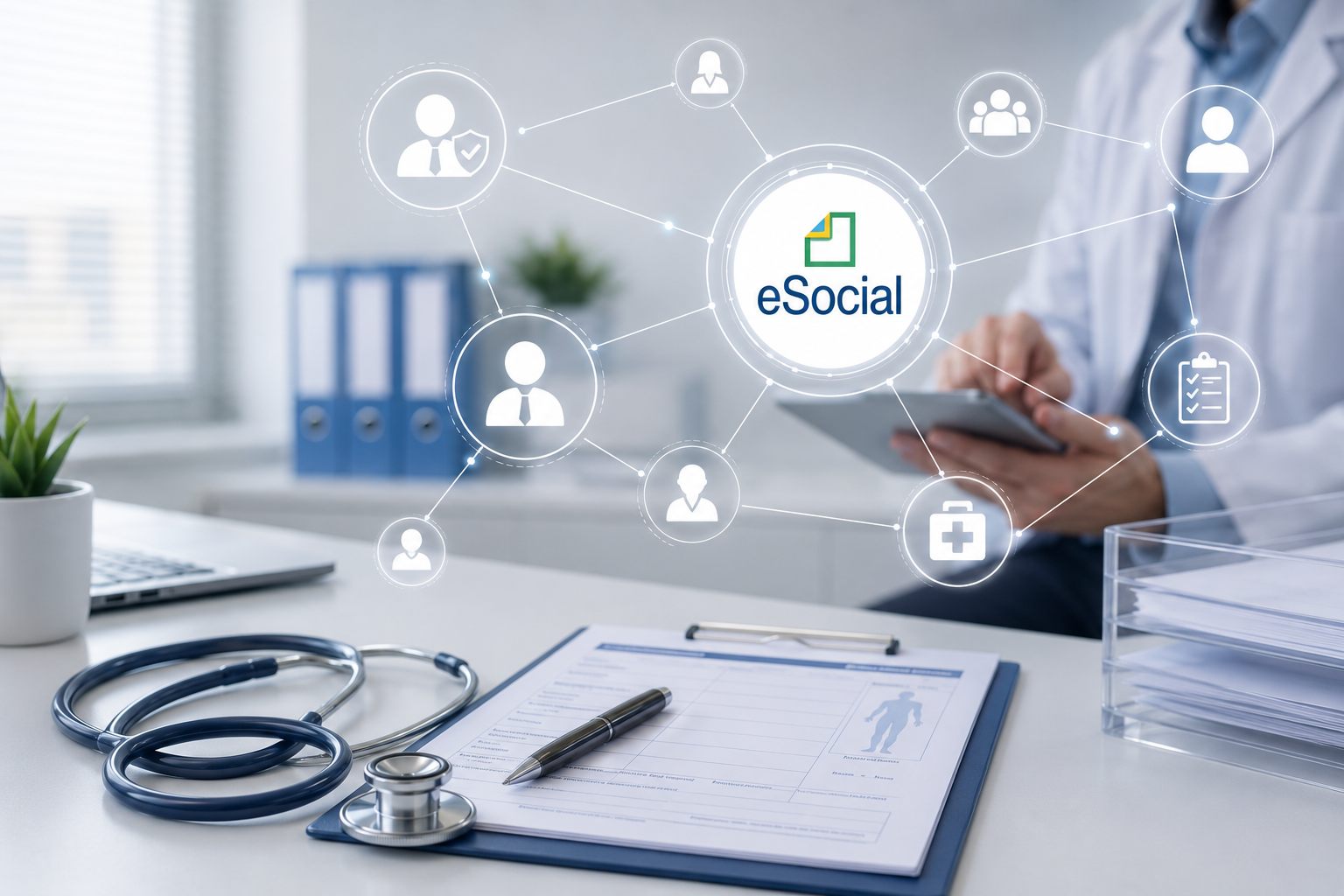 Plataforma eSocial integrada com dados ocupacionais