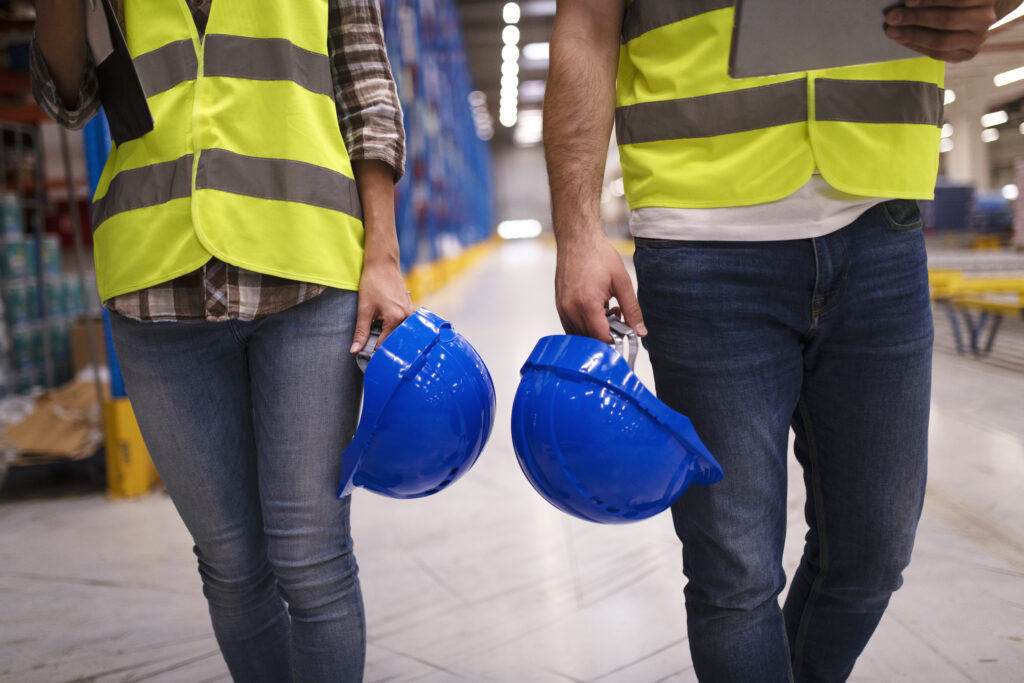 Profissionais de segurança do trabalho